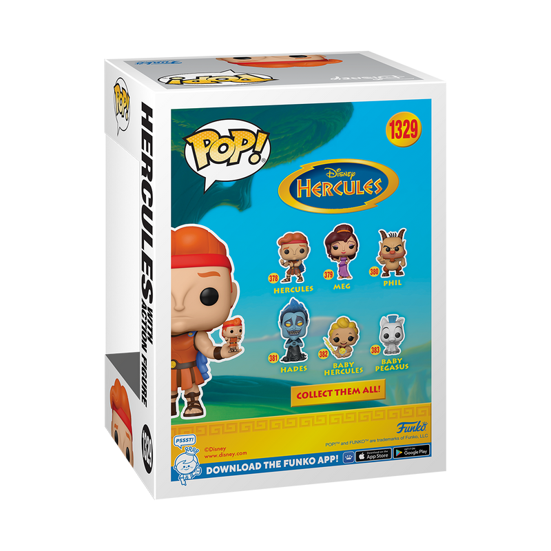 Hercules Hercules with action figure Pop! Vinyl WC23