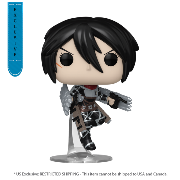 Attack on Titan - Mikasa Ackerman Metallic Pop! Vinyl [RS]