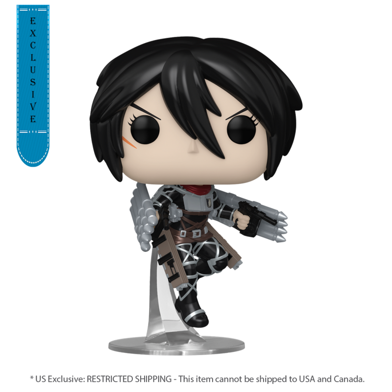 Attack on Titan - Mikasa Ackerman Metallic Pop! Vinyl [RS]