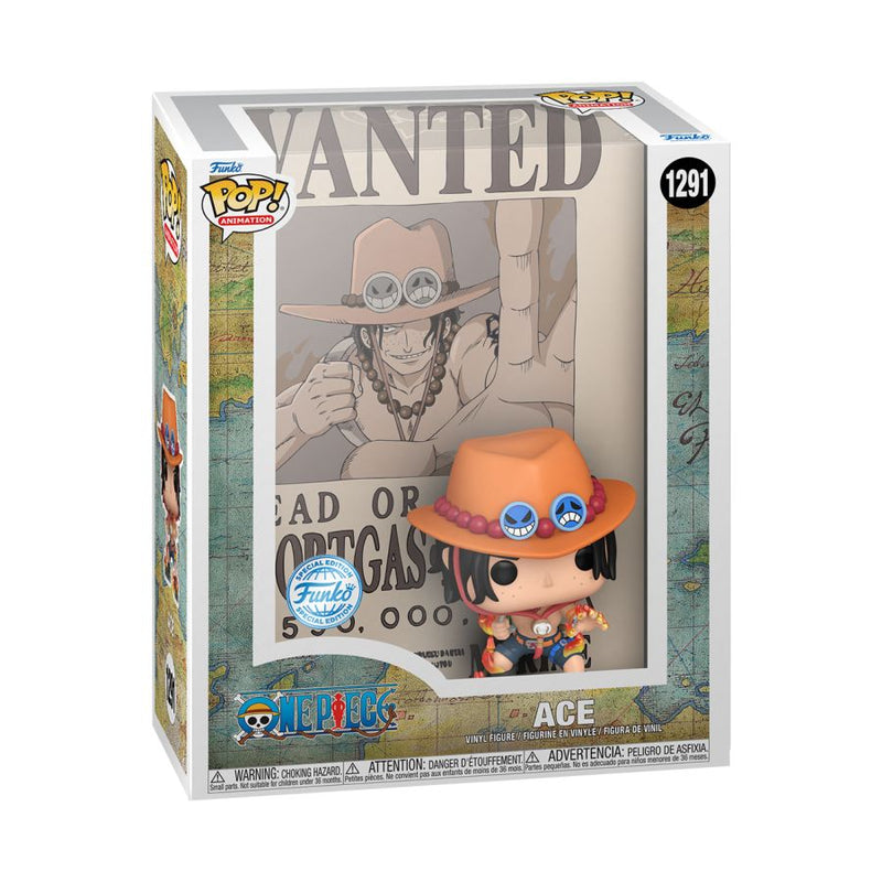 One Piece - Portgas D. Ace Wanted Pop! Cover [RS]