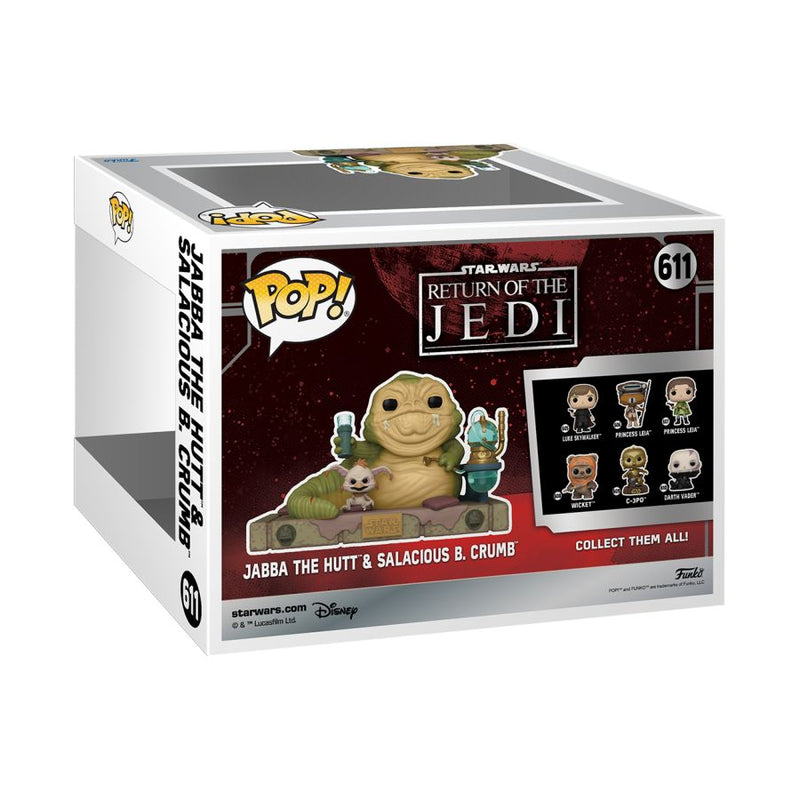 Star Wars: Return of the Jedi - Jabba the Hutt with Salacious Pop! Movie Moment