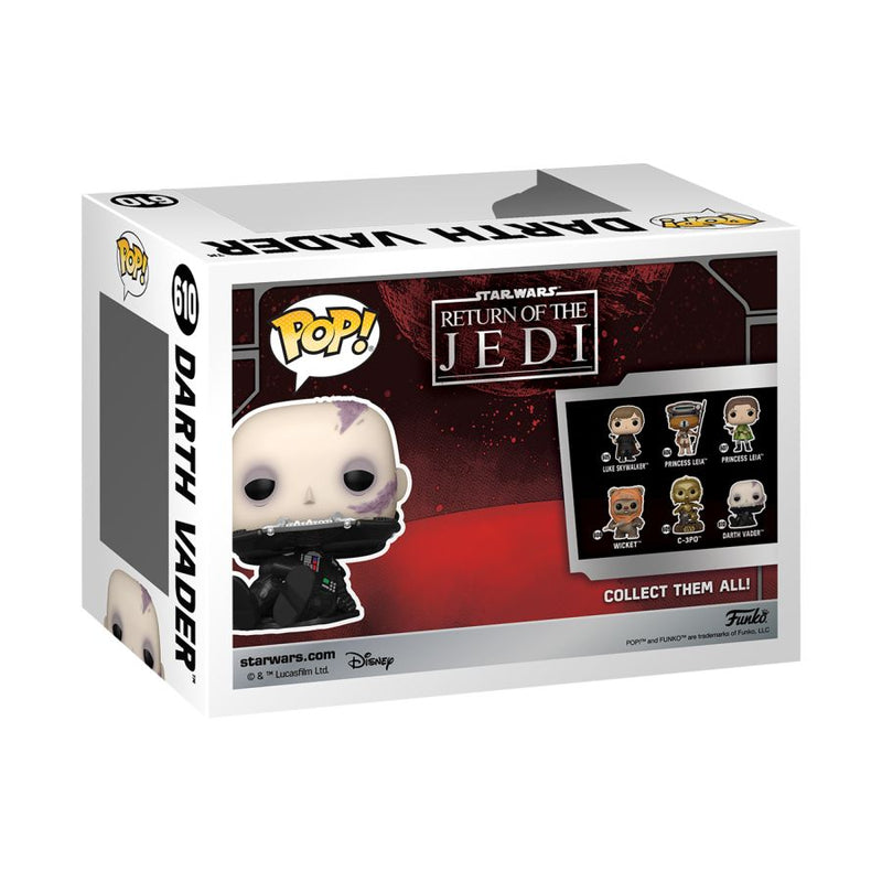 Star Wars: Return of the Jedi - Darth Vader Unmasked Pop! Vinyl