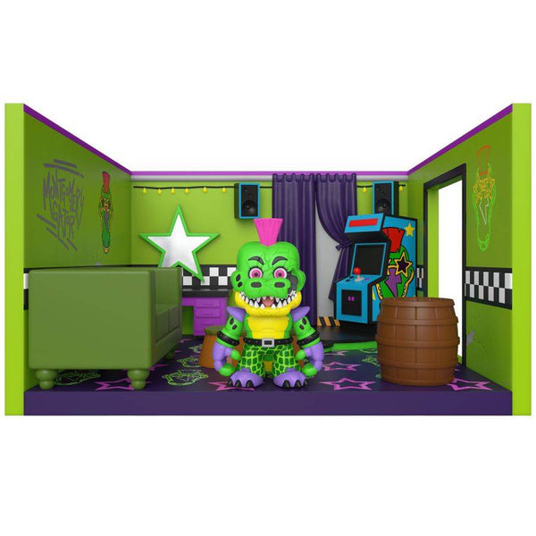 Five Night at Freddy's: Security Breach - Montgomery Gator's Room Snaps! Playset