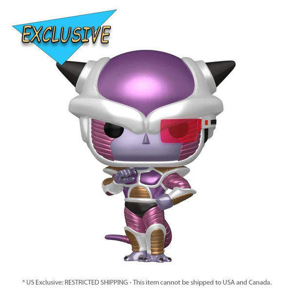 Dragon Ball Z - First Form Frieza Metallic Pop! Vinyl [RS]