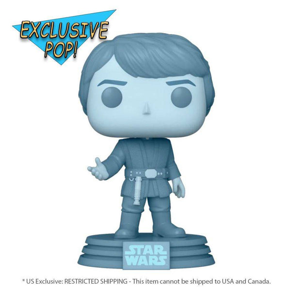 Star Wars: Return of the Jedi - Holographic Luke Skywalker Glow Pop! Vinyl [RS]
