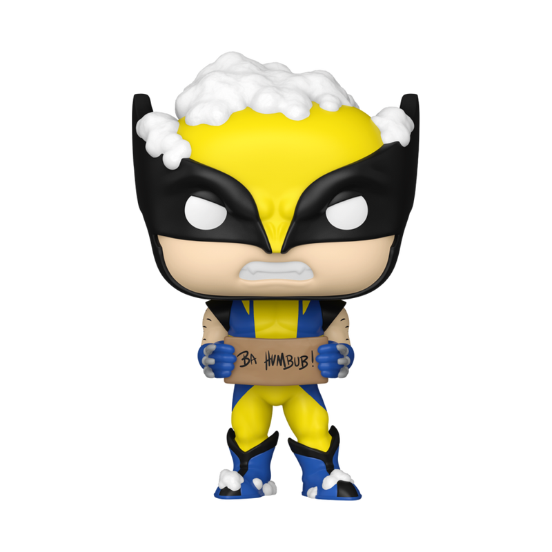 Marvel Comics - Wolverine with Sign Holiday Pop! Vinyl