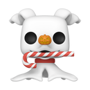 The Nightmare Before Christmas 30th Anniversary - Zero with Candy Cane Pop! Vinyl