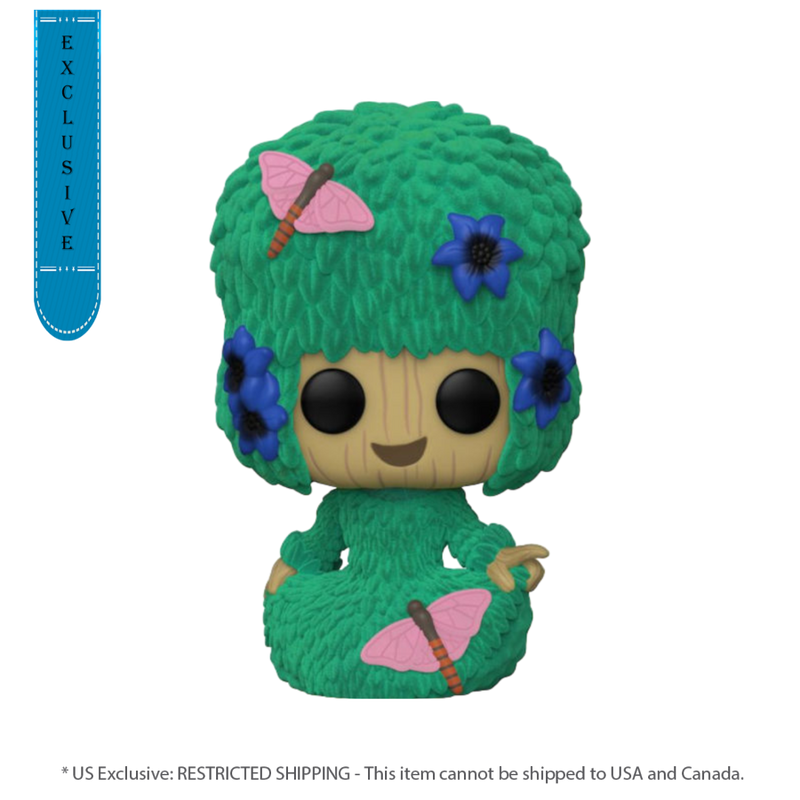 I Am Groot - Fancy Groot Flocked Pop! Vinyl [RS]
