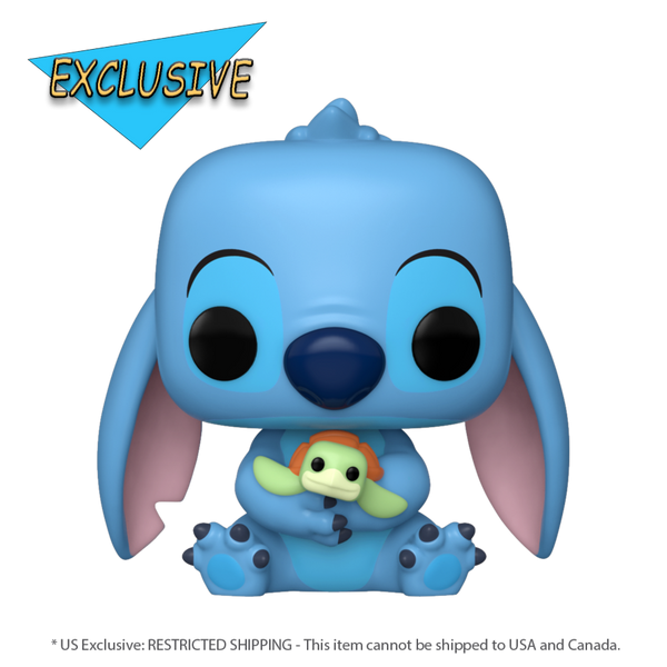 Lilo & Stitch - Stitch with Turtle Pop! Vinyl
