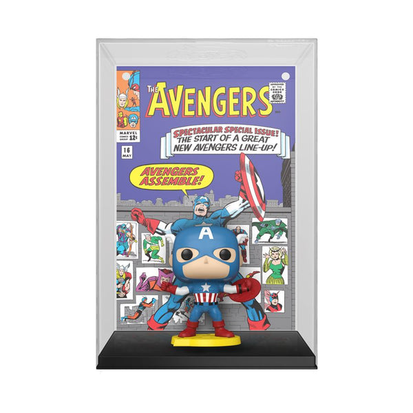 Marvel Comics - Avengers #16 Captain America Pop! Comic Cover [RS]