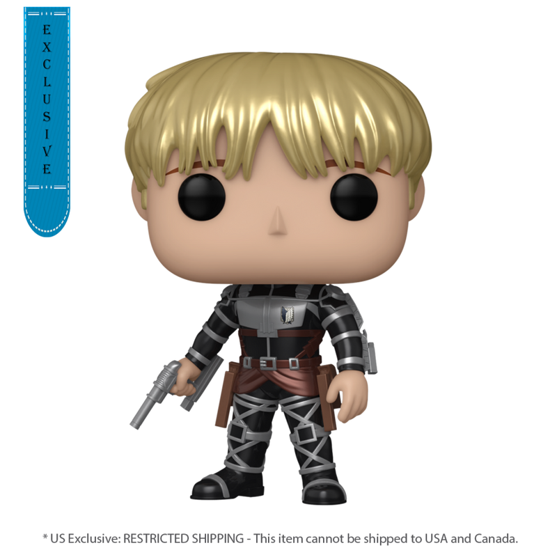 Attack on Titan - Armin Arlert Metallic Pop! Vinyl [RS]
