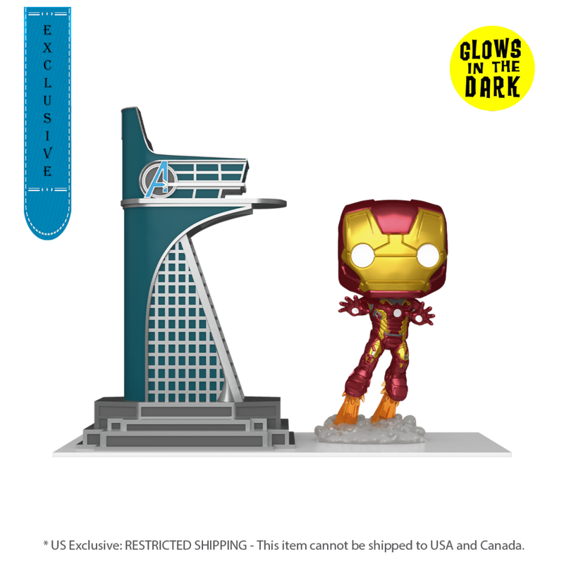 Avengers: Age of Ultron - Avengers Tower & Iron Man Glow Pop! Town [RS]
