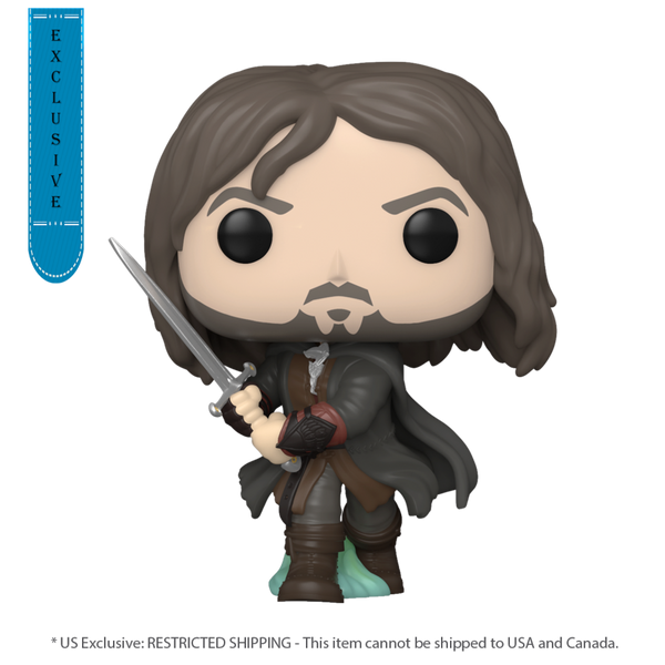The Lord of the Rings - Aragorn Glow Pop! Vinyl [RS]