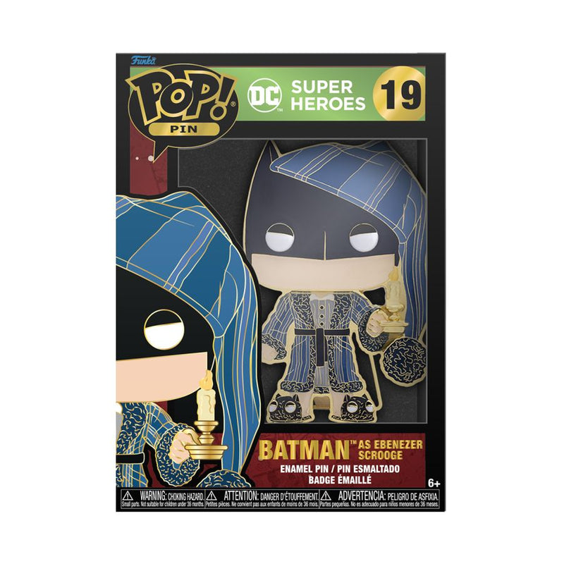 DC Comics - Batman Holiday 4" Pop! Enamel Pin