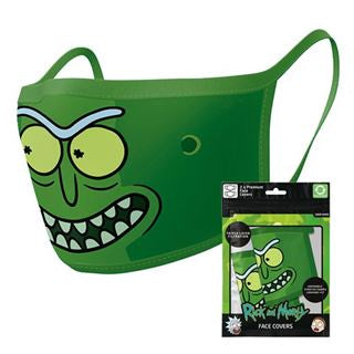 Rick and Morty - Pickle Rick Face Mask 2 pack