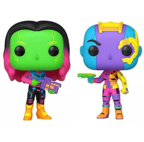 Marvel Comics - Gamora & Nebula Black Light Pop! 2-Pack [RS]