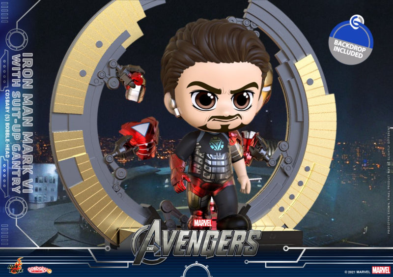 Avengers Movie - Iron Man Mark IV with Gantry Cosbaby