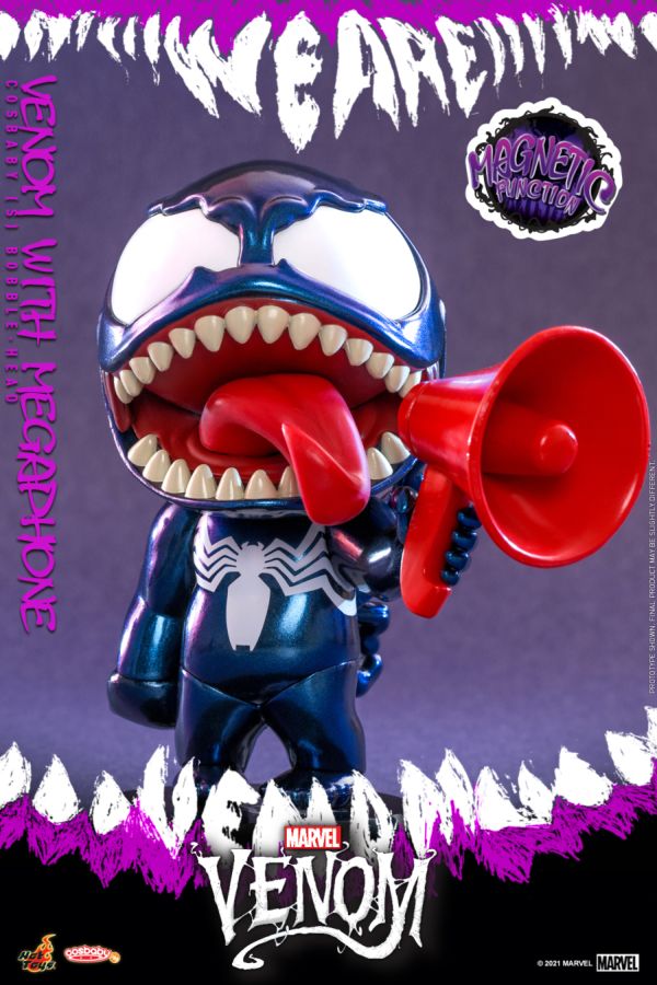 Venom - Venom with Megaphone Cosbaby