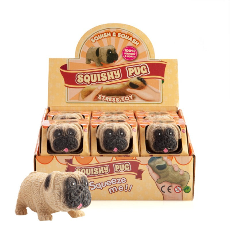Pug Stretch Toy