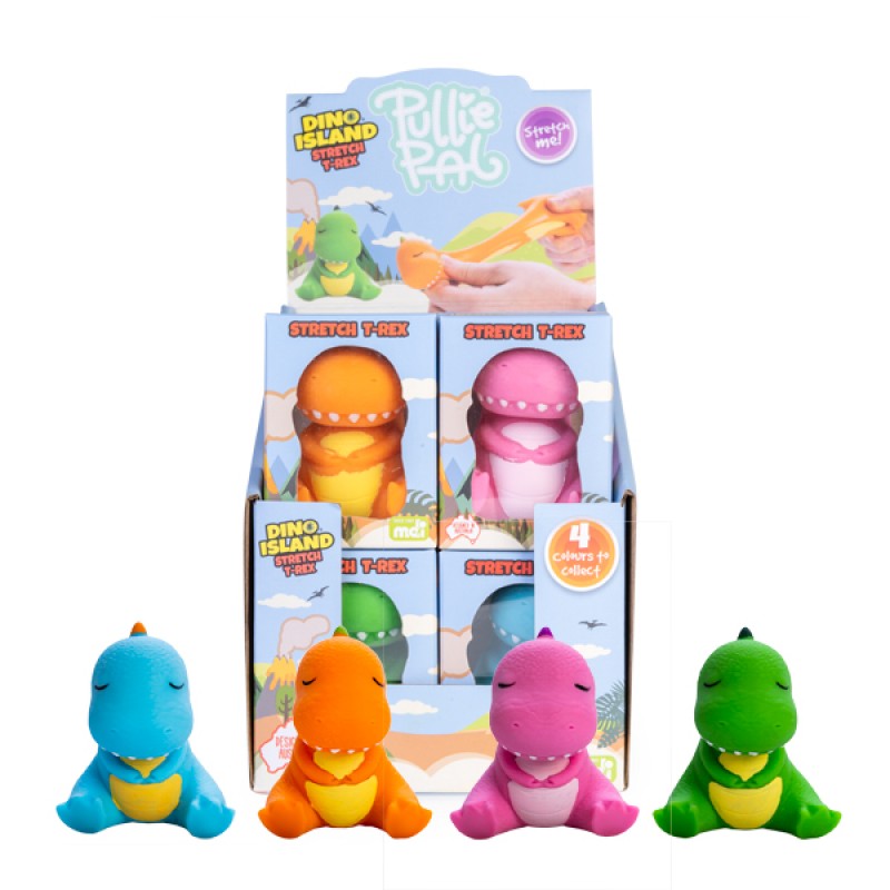 Pullie Pal Stretch T-Rex Toy