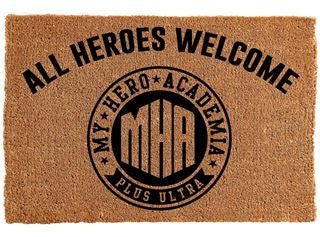My Hero Academia - All Heroes Welcome Licensed Doormat