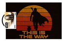 Star Wars: The Mandalorian -  - This Is The Way Licensed Doormat
