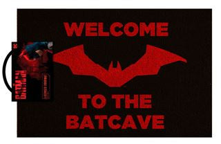 The Batman - Batcave Red Licensed Doormat