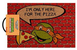 Teenage Mutant Ninja Turtles - I'm Only Here For The Pizza Licensed Doormat