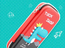 Rock Dinosaurs Hard Top PVC Pencil Case