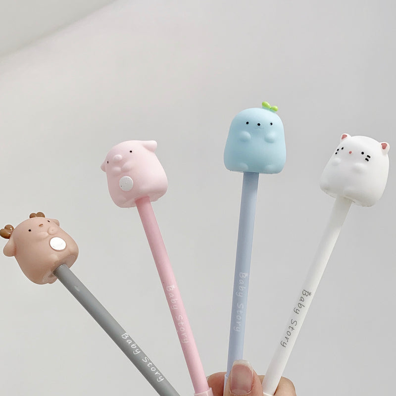 Pen with Cute Animal Topper