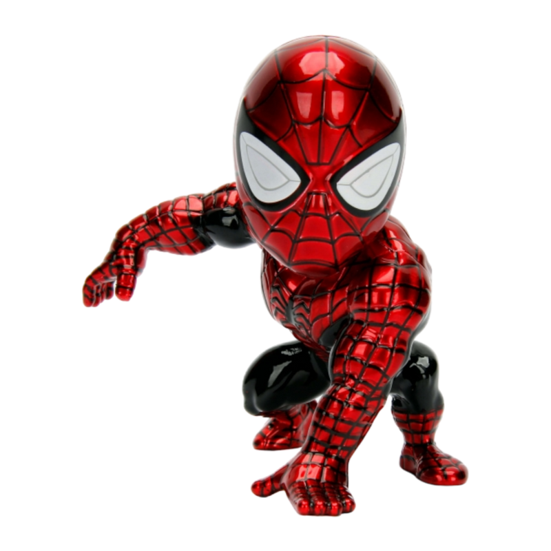Spider-Man (comics) - Spider-Man Red / Black 4" Metals