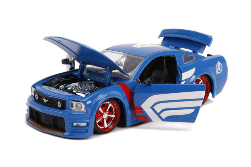 Captain America - 2006 Ford Mustang GT 1:24 Scale Hollywood Ride