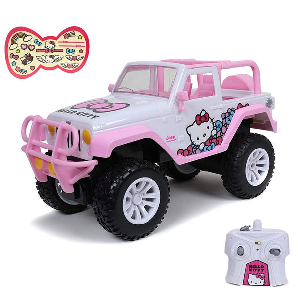 Hello Kitty - 1:16 Jeep Wrangler Remote Control Car
