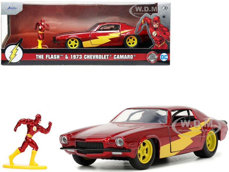 The Flash (comics) - The Flash & 1973 Chevrolet Camero 1:32 Scale Hollywood Ride