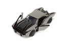 The Batman - Batmobile Chrome Black SDCC 2022 1:24 Scale with Batman