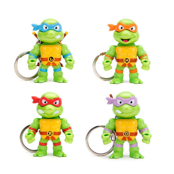 Teenage Mutant Ninja Turtles - 2" MetalFigs Keychain 4-Pack