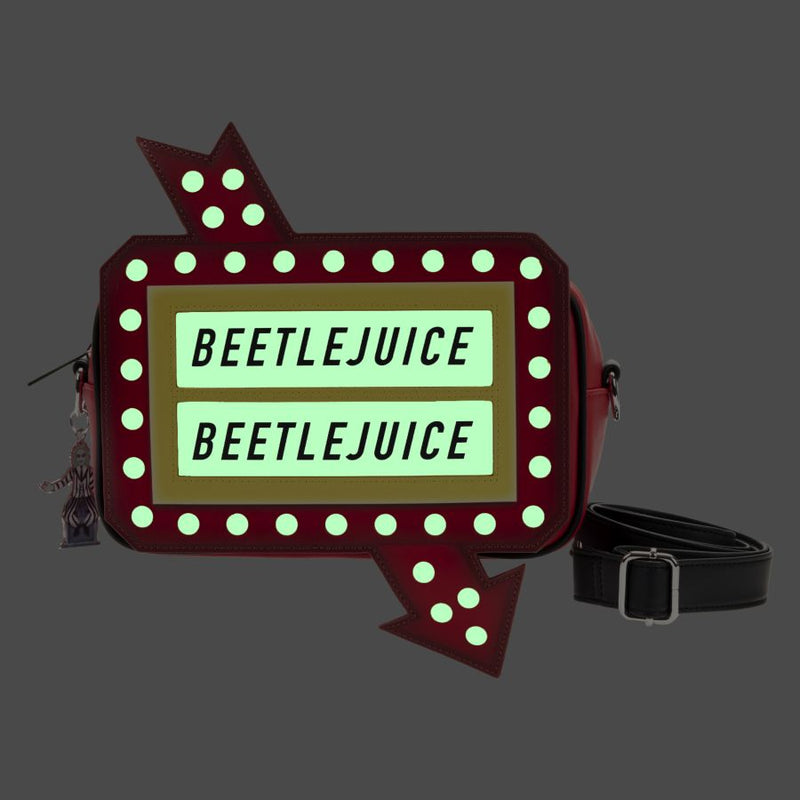 Beetlejuice - Graveyard Sign Crossbody Bag