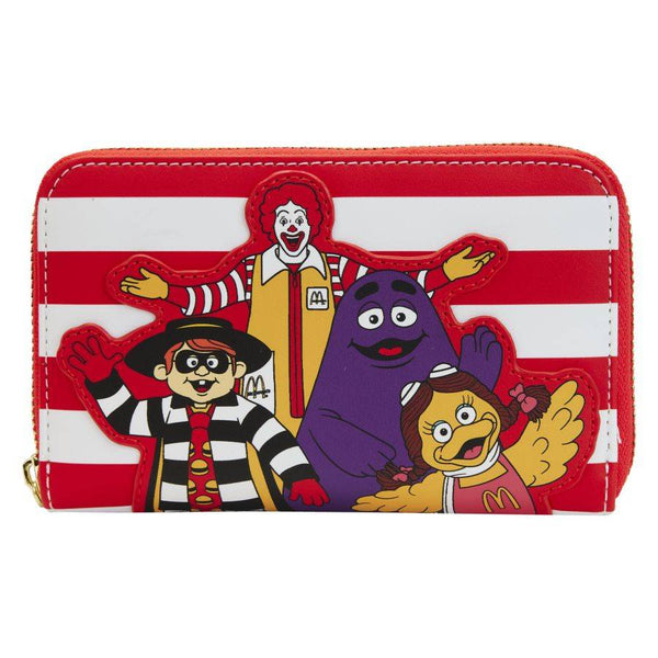 McDonald's - Ronald McDonald and Friends Zip Around Wallet Purse