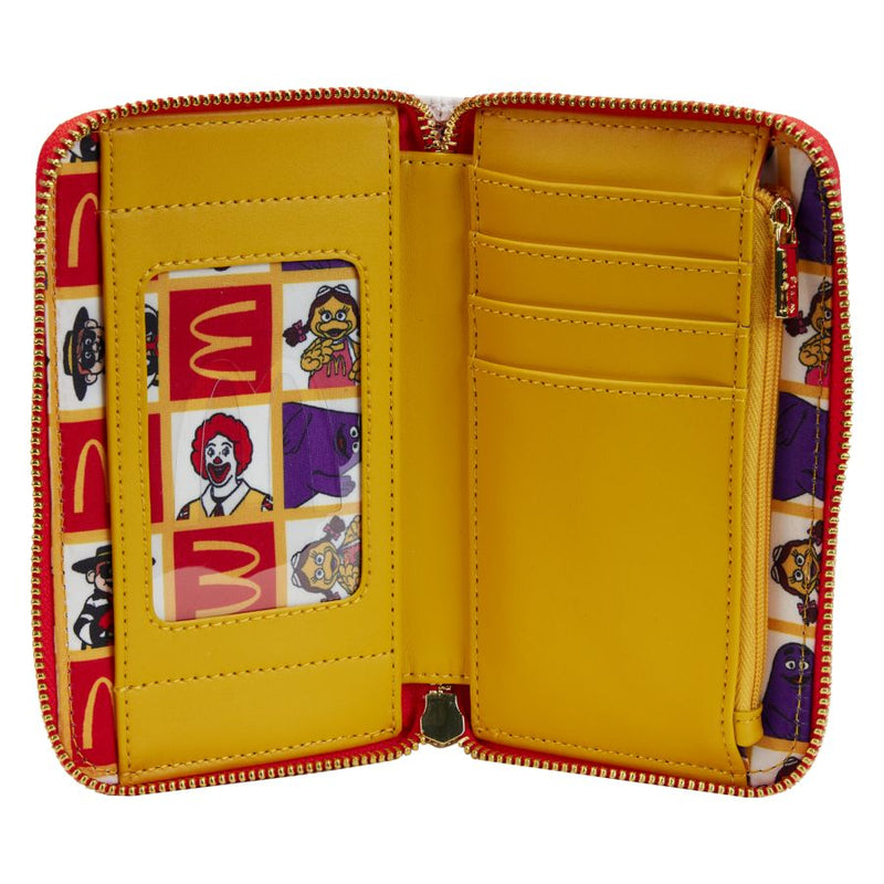 McDonald's - Ronald McDonald and Friends Zip Around Wallet Purse