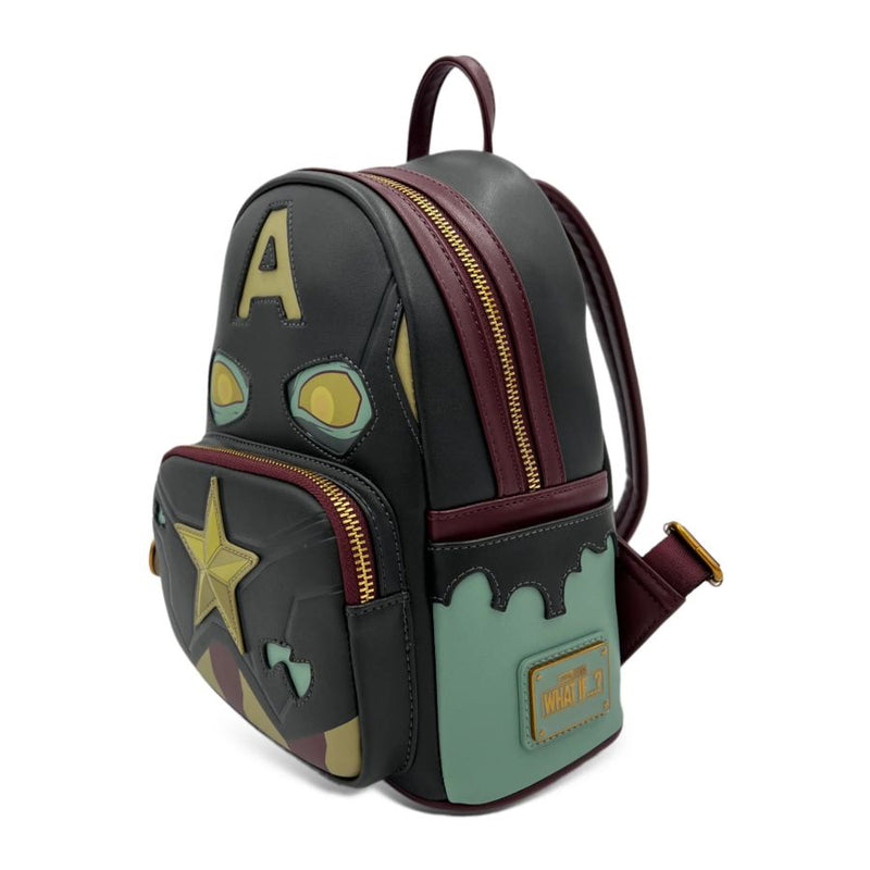 What If - Zombie Captain America Mini Backpack