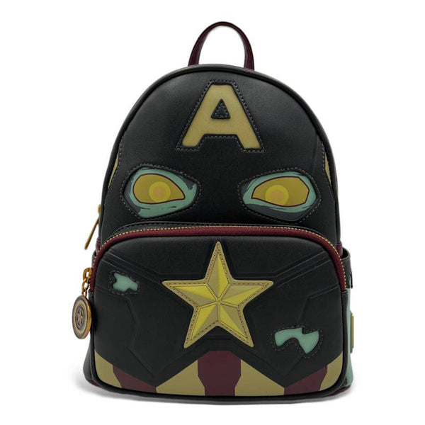 What If - Zombie Captain America Mini Backpack