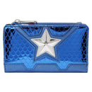 Marvel Comics - Captain America  Metallic Cosplay Flap Wallet