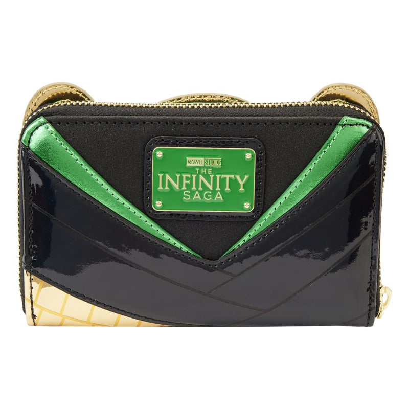 Marvel Comics - Loki Metallic Zip Around Wallet Purse