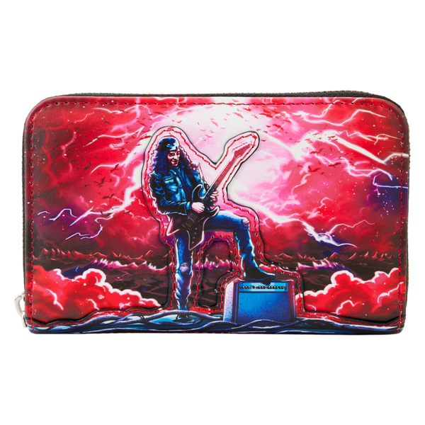 Stranger Things - Eddie Munson Tribute Glow Zip Around Wallet