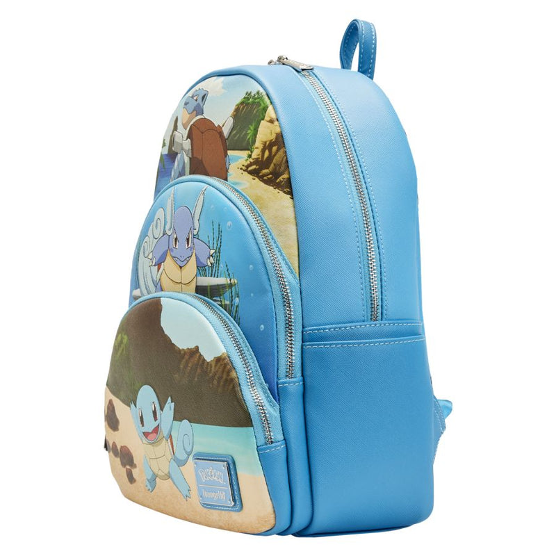 Pokemon - Squirtle Evolution Triple Pocket Backpack