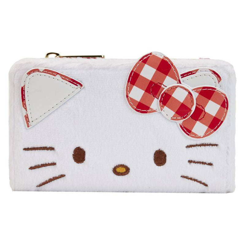 Sanrio - Hello Kitty Gingham Cosplay Flap Wallet Purse