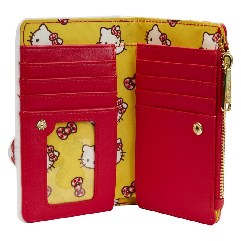Sanrio - Hello Kitty Gingham Cosplay Flap Wallet Purse