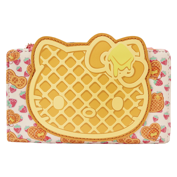 Hello Kitty - Breakfast Waffle Flap Wallet Purse