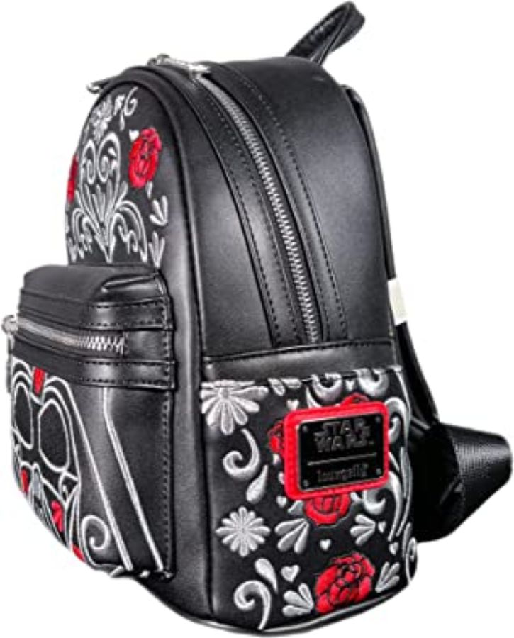 Star Wars - Darth Vader Floral Embroidered Cosplay Mini Backpack [RS]