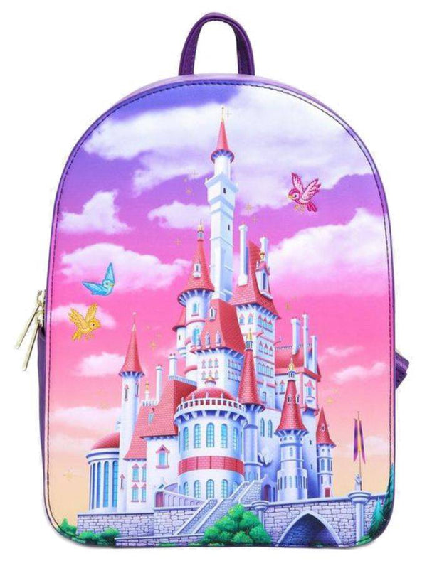 Beauty and the Beast - Castle Snap Flap Mini Backpack